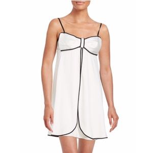 Kate Spade New York Babydoll Bow Chemise in White
